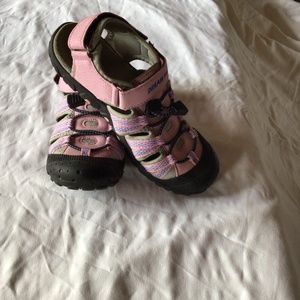 Girls closed  toed sandals